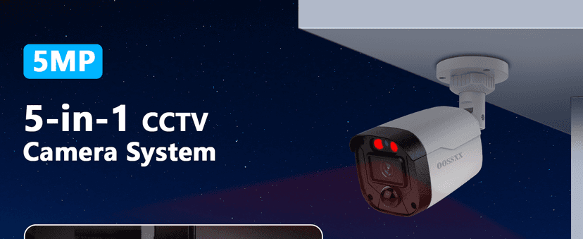 Outdoor Wired Security Camera System Home Video Surveillance Cameras Systems