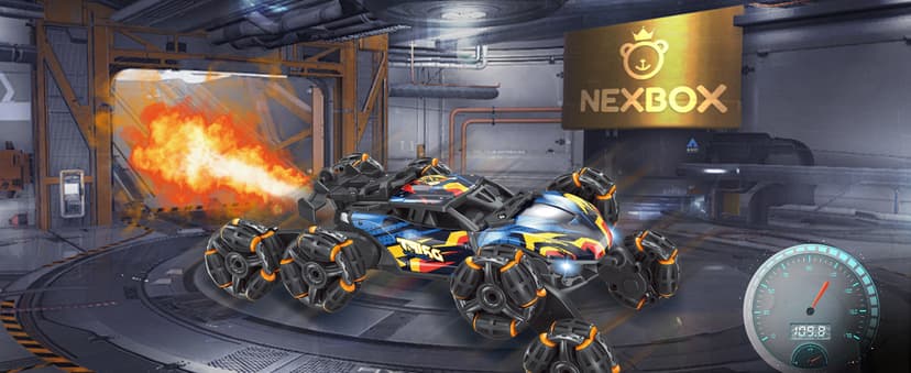 Cool 8 Wheels Hand Controlled rc Stunt Car Toys, Gesture Sensing Remote Control Cars for Boys Age 6 7 8-12 13 14 Year Old, Birthday Gifts Ideas for Kids