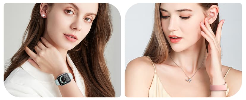 6 Pack Sport Bands Compatible with Apple Watch Band 38mm 40mm 41mm 42mm 44mm 45mm 49mm 46mm,Silicone Waterproof Strap for iWatch Apple Watch Series 11 10 9 Ultra 8 7 6 5 4 3 2 1 SE Women Men