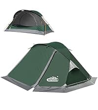 camppal 1 Person Tent for Camping Hiking Mountain Hunting Backpacking Tents 4 Season Resistance to Windproof Rainproof and Waterproof