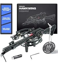 BALLISTA BAT Compound Mini Crossbow - Small Crossbow for Hunting, Fishing and Target - 300 FPS, 130 Lbs, 2.46 lbs