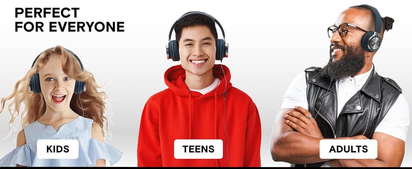 ARTIX CL750 USB C Wired Headphones with Mic & Volume Control Noise Isolating for iPhone 15-17, Samsung Computer Earphones Wired, On-Ear with Wire, Plug in and Play