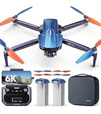 V11PRO Drone with 8K Camera for Adults, 3-Axis Gimbal Drones with 4K/30fps Video, 48 Million Pixels, 80min Flight Time with 2 Batteries, 6KM Video Transmission Quadcopter, Professional Drone