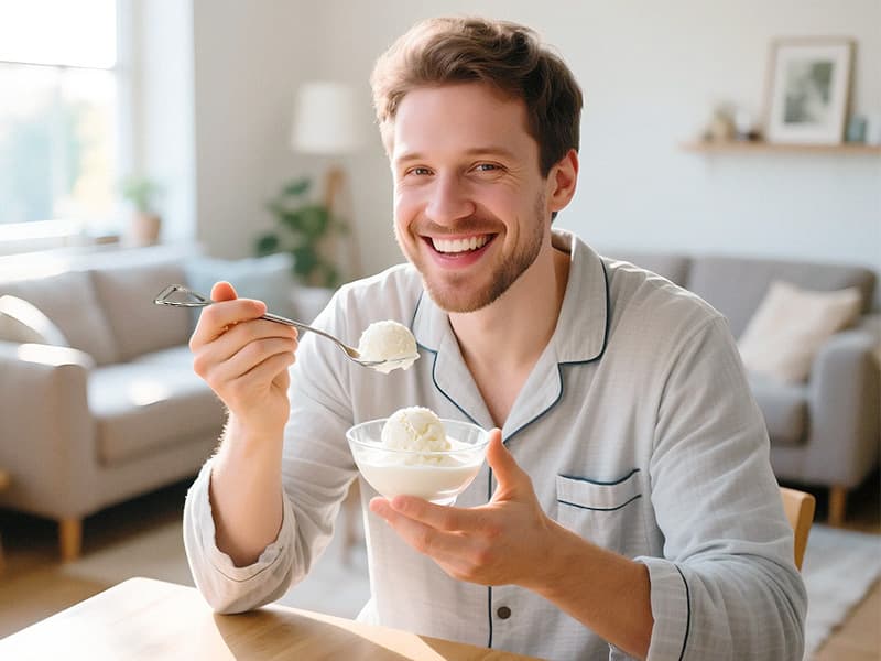 Christmas Father Gifts for Dad Daddy Father-in-Law Grandpa, Dad Birthday Gift from Daughter Son Father's Day Papa Grandfather Husband Brother Uncle, Funny New Bonus Step Dads Ice Cream Shovel Spoon