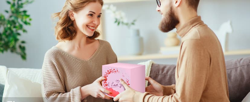 Valentines Day Gifts for Him/Her, Romantic Novelty Gifts Toilet Paper, Funny Gag Gifts for Adults Men Women Boyfriend Girlfriend, Valentines Day Decor for Party Supplies Christmas Stocking Stuffers