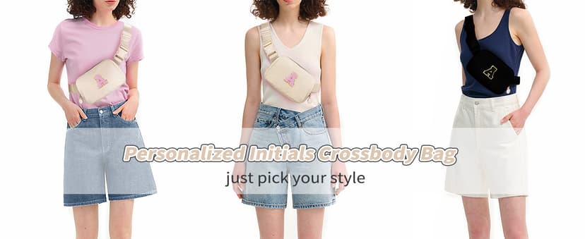 Birthday Gifts for 4 5 6 7 8 9 10 11 12 13 Year Old Girls,Graduation Gifts for Teens Kids Daughter Sister Her,Fanny Pack Crossbody Bag Belt Bag Cute Trendy Stuff | Cream,A