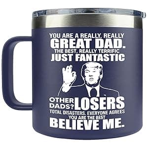 Gifts for Dad from Daughter, Son - Father's Day Gifts for Dad, Men - Dads Birthday Gift Ideas, Happy Birthday gifts for Dads, Fathers - Best Dad Ever Gift, Best dad Mug, 14 Oz Coffee Mug for dad