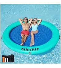 Inflatable Pool Float Chair for Lake Floating Pool Chairs Heavy Duty Floating Chair Lake Floats for Adults Pool Chair Floats Pool River