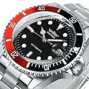 MASTOP Mens Automatic Mechanical Watches Stainless Steel Waterproof Luxury Automatic Watch for Men Top Brand Reloj Automático para Hombre