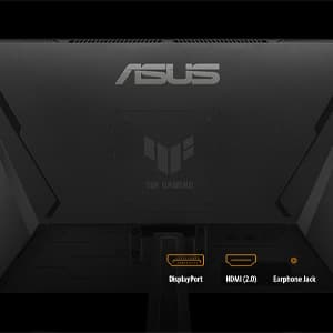 ASUS TUF Gaming 24” (23.8” viewable) 1080P Monitor (VG249QE5A) - FHD, 144Hz Overclock to 146Hz, IPS, Extreme Low Motion Blur Sync, 1ms, Speakers, Variable Overdrive, DisplayWidget Center, 3yr Warranty