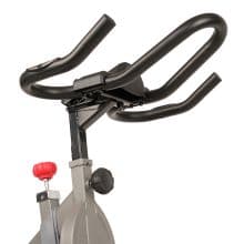 Sunny Health & Fitness Indoor Cycling Exercise Bike w/Pulse Sensors & 4-Way Adjustable Seat, Stationary Home Cardio Training Machine w/Micro-Adjustable Magnetic Resistance for Intensive Cardio Session