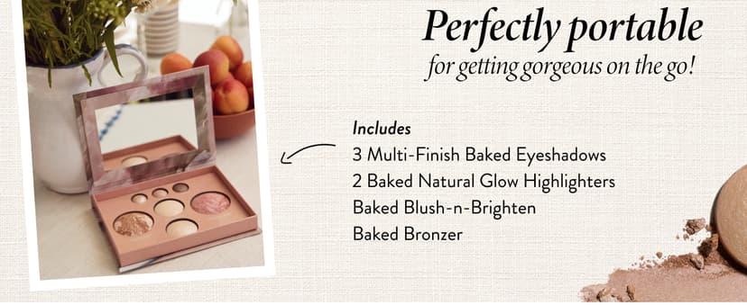 LAURA GELLER NEW YORK The Best of the Best Baked Palette - Full Size - Includes Bronzer, Blush, 2 Highlighters and 3 Eyeshadows - Travel-Friendly