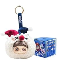 CALEMBOU Plush Blind Box Pendant, Kawaii Maymei Tiny Bear Cookie Series Stuffed Blind Box Keychain, Kawaii Mystery Vinyl Plush Bag Charms Collectible for Birthday Christmas B0FZ94D196