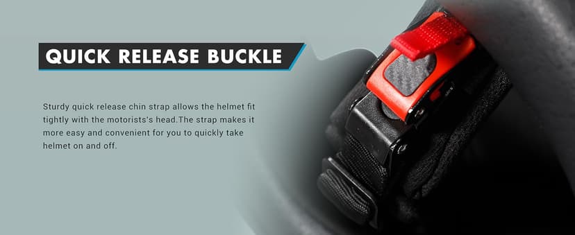 TRIANGLE Full Face Motorcycle Helmet Dual Visor Helmets for Adult Men and Women with Smoked Sunshield DOT Approved