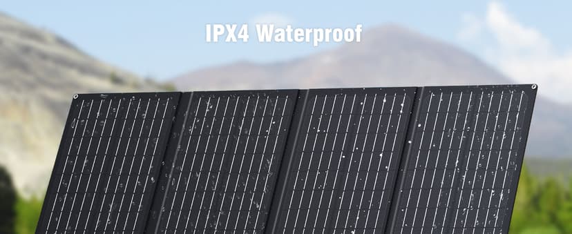 Solar Powered Generator 300W Peak/70400mAh, 260Wh Portable Power Station with Panels 40W Included, Solar Generator with AC Outlet 110V for Home Use, Camping, Outdoor, Power Backup