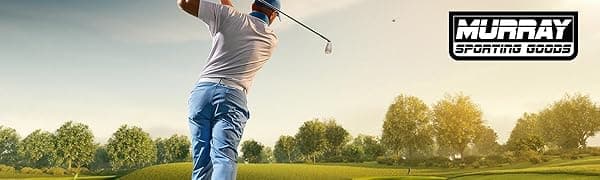 Murray Sporting Goods Golf Shoe Bag for Men and Women - Black Golf Shoe Travel Bag with Side Pockets for Golf Balls, Tees and Other Accessories