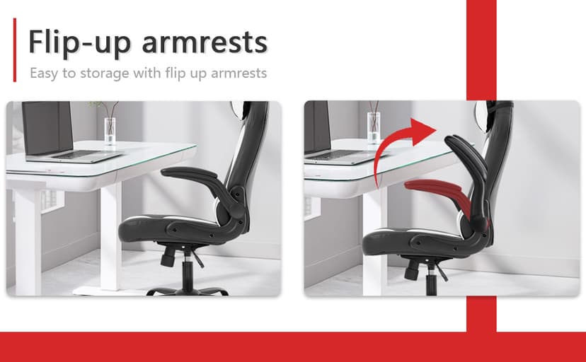 PayLessHere Gaming Chair Desk Chair Gamer Chair Ergonomic Office Chair With Lumbar Support Padded Up Arms Adjustable Headrest Pu Leather High Back Office Chair Gamer Chair For Adults Women Men (White)