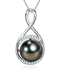 Gifts for women Mom her Girlfriend grandma Wife on Christmas Day Mothers Day Valentines Birthday Gifts Wedding Gift Jewelry Anniversary Tahitian Black Pearl Necklaces