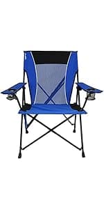 Kijaro Dual Lock Portable Camping Chairs - Enjoy the Outdoors with a Versatile Folding Chair, Sports Chair, Outdoor Chair & Lawn Chair - Dual Lock Feature Locks Position – Kawachi Purple