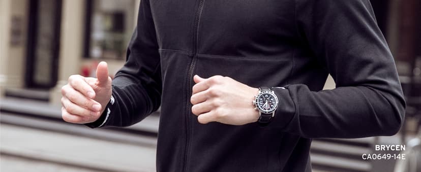 Citizen Men's Eco-Drive Weekender Brycen Chronograph Watch Stainless Steel Case