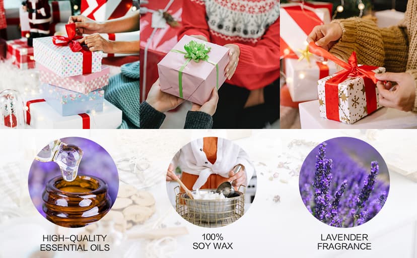 Photographer Gifts - Photography Gifts for Women, Wedding Photographer Candle - Lavender Scented Candles