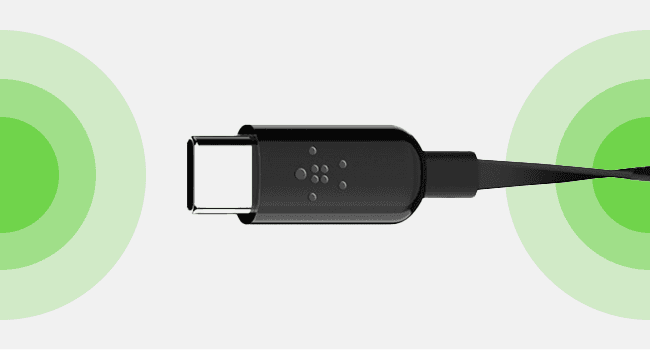 Belkin SoundForm Wired Earbuds with USB-C Connector, In-Ear Earphones w/ Microphone - USB-C Headphones for iPhone 15, iPad Mini, Galaxy S24, Google Pixel, Android, and More - Black