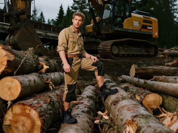 SUADEX Steel Toe Boots for Men Women Waterproof Arch Support Work Construction Indestructible Safety Boots