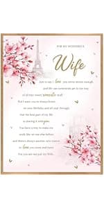 Anniversary Card & Gifts for Men, Women, Husband, Wife, Couple, Him, Her, Boyfriend or Girlfriend, Happy Wedding Anniversary Card & Gifts for Wife or Husband