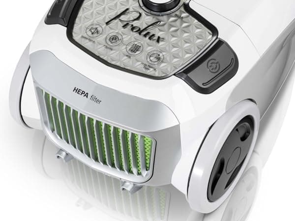 Prolux Tritan Bagged Canister Vacuum Cleaner with Sealed HEPA Filtration, 5-Speed Motor, Best Rated Canister for Pet Hair and Home Cleaning