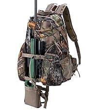 BLISSWILL Large Hunting Backpack with padded weapon for Bow Rifle Hunting Gear Accessories 40L(New leaf camouflage)