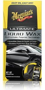Meguiar's Gold Class Carnauba Plus Premium Liquid Wax Kit, Car Detailing Kit with a Pure Carnauba Wax Blend and a Foam Applicator Pad for Keeping Glossy Paint Protected Like a Pro, 16 Oz Bottle
