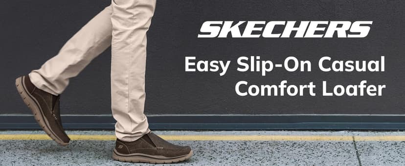 Skechers Men's Expected Avillo Relaxed-Fit Slip-On Loafer