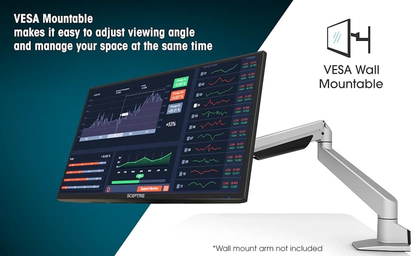 New! Sceptre 24-inch Prime Monitor 100Hz 100% sRGB HDMI x2 VGA Build-in Speakers Machine Black 2026 (E248W-19203R Series)