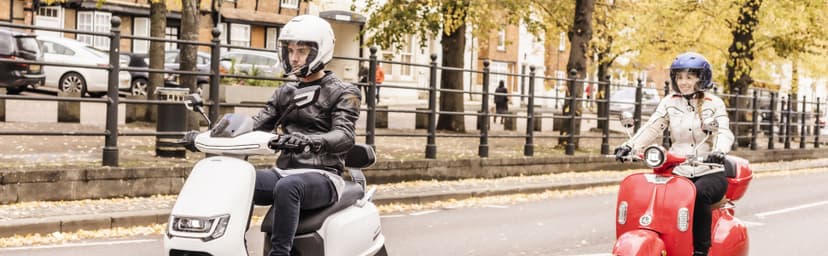 Cardo Spirit HD Motorcycle Bluetooth Communication Headset, Connect Up to 2 Riders, FM Radio - Dual Pack
