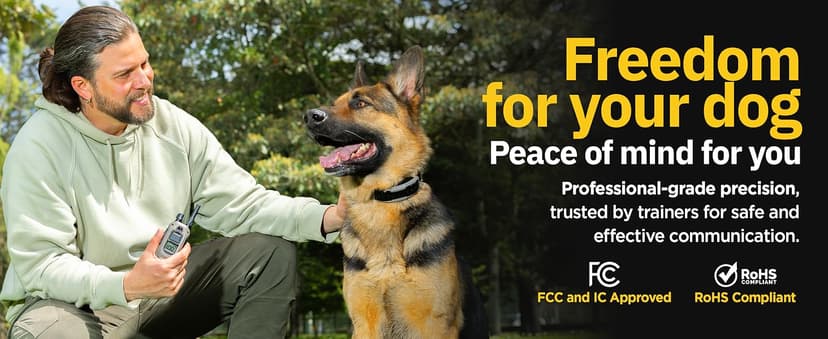 Dogtra 1900X E-Collar for Dog Training - 3/4 Mile Range, for Dogs 35 lbs+, IPX9K Waterproof, 100 Stimulation Levels, Vibration, Tone, Rechargeable - Ideal for Dog Owners and Professional Trainers