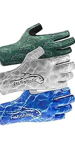 Fishoholic Polarized Fishing Sunglasses UV400 (14 Options) Fishing Gift with Hard Case & Pouch