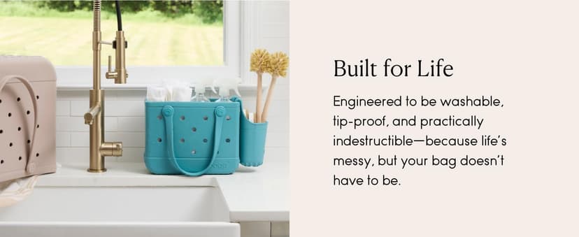 BOGG BAG BOGG BAG Original Large Tote – 19” x 14” x 9” – Durable, Washable, Tip-proof – Beach, Pool, Boat, Work, Sports