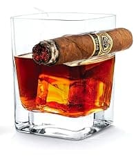 Corkcicle Whiskey Wedge - Premium Old Fashioned Glass with Silicone Ice Mold - For Bourbon, Scotch, & Spirits - Great Gift for Dad - Perfect for the Holidays - 9 oz