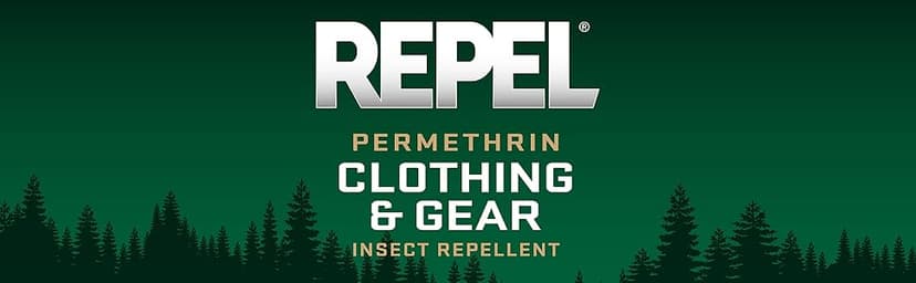 Repel Permethrin Clothing & Gear Insect Repellent, Use on Outdoor Gear, Tents and Sleeping Bags, Repels Mosquitoes, Ticks, Mites, (Aerosol Spray) 6.5 fl Ounce