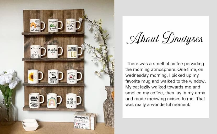 Dnuiyses Wedding Officiant Mug, Funny Wedding Registry Mugs, Best Officiants Ever Gift from Couple, Bride Groom Thank You Mug Gifts for Wedding Day, Bridesmaid Gifts, Just Married Gift for Newlywed