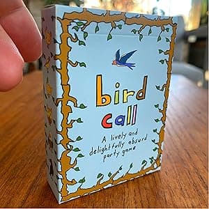 Bird Call - A Lively and Delightfully Absurd 5-Minute Party Game - High Energy Game - Bird Gifts - Bird Watching Gifts - Gifts For Bird Lovers - Funny Stocking Stuffer - 3-8 Players And Ages 7+