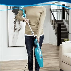 Bissell Featherweight Stick Lightweight Bagless Vacuum with Crevice Tool, 2033, One Size Fits All, Blue