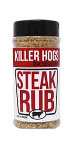 Killer Hogs BBQ TX Brisket Rub | Championship BBQ and Grill Seasoning | Great on Brisket, Ribs, Steaks, or Turkey | 11 Ounces