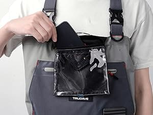 Trudave Fishing Waders, Waterproof Chest Waders for Men & Women, Lightweight Fly Fishing Stockingfoot Waders for Hunting