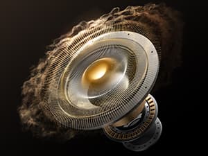 Outdoor Speakers Bluetooth Waterproof IPX6 with Flame Lights, Gadget Gifts for Dad Her Him, Hd Stereo Sound, BT 5.3 Multi-Sync to 100 Speakers, Portable Wireless Speaker for Patio Cafe Decor Party