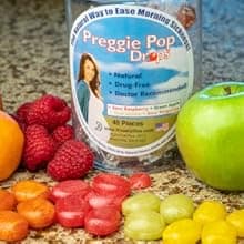 Preggie Pop Drops Morning Sickness Relief for Pregnant Women. Assorted Yummy Candy Drops for Pregnancy. 48 Count