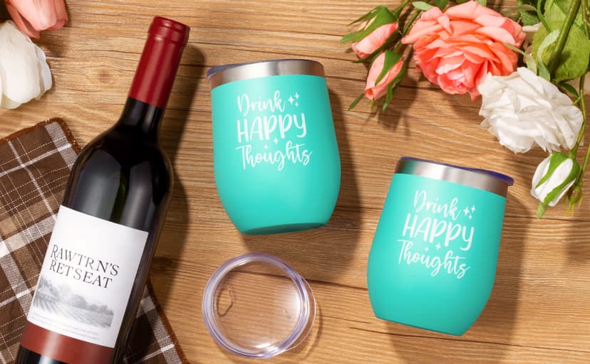 Birthday Christmas Gifts for Women Men - Wine Gift Baskets Christmas Gifts For Mom, Women, Friend, Wine Lovers, Self Care Package, Insulated Wines Tote Bag Carrier w/ Tumblers & Wines Accessories Set