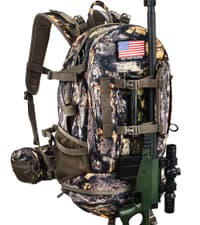 YVLEEN Hunting Backpack, Waterproof Camo Hunting Packs for Men, Durable Large Capacity Hunting Day Pack for Rifle Bow Gun