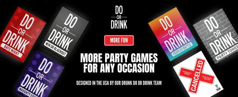 Do or Drink Drinking Card Games for Adults - Fun Adult Games for Game Night & Parties - 21st Birthday Gift & Bachelorette Party Games with 350 Cards & 175 Challenges That Will Get You Drinking