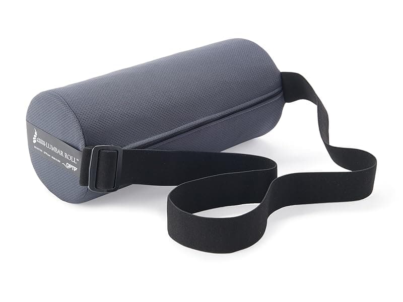 OPTP The Original McKenzie Lumbar Roll – USA-Made Low Back Lumbar Support for Office Chair & Car Seat Back Support Cushion. The Preferred Lumbar Pillow by Physical Therapists - Standard Density